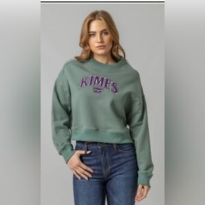 Kimes Ranch Sage Sweatshirt with Violet Logo